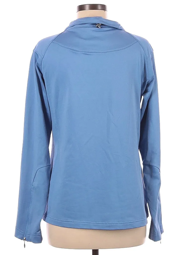 Straight Down Ladies Blue Full-Zip Golf Jacket Size M.