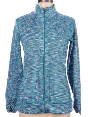 Straight Down Women's Blue & Purple Heather Golf Jacket Size L