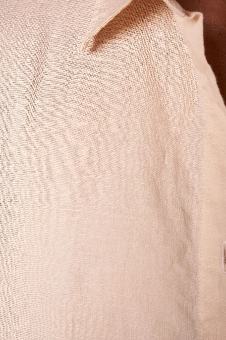 SUMMI SUMMI Womens Linen Top - Off White