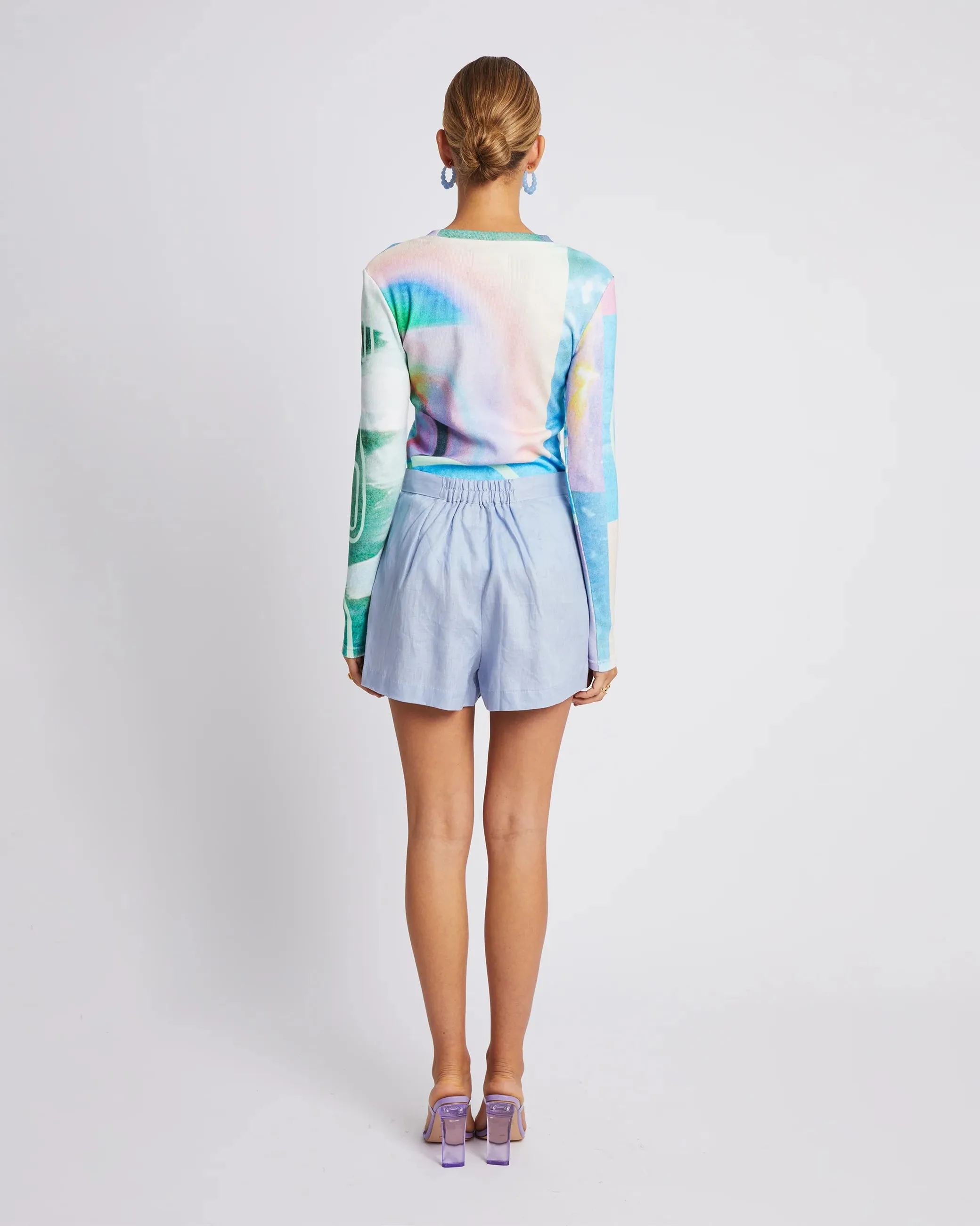 SUMMI SUMMI Womens Long Sleeve Top - Hypnotic