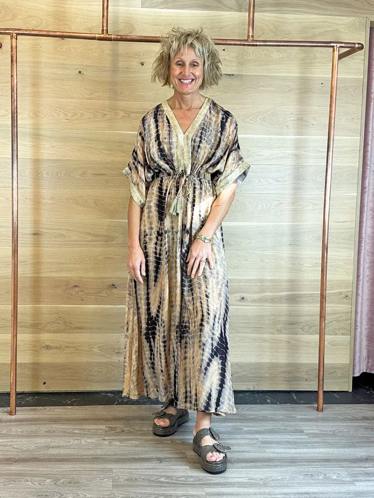 Summum Tie Dye Print Dress Multicolour