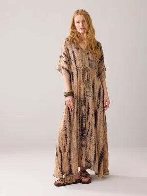 Summum Tie Dye Print Dress Multicolour