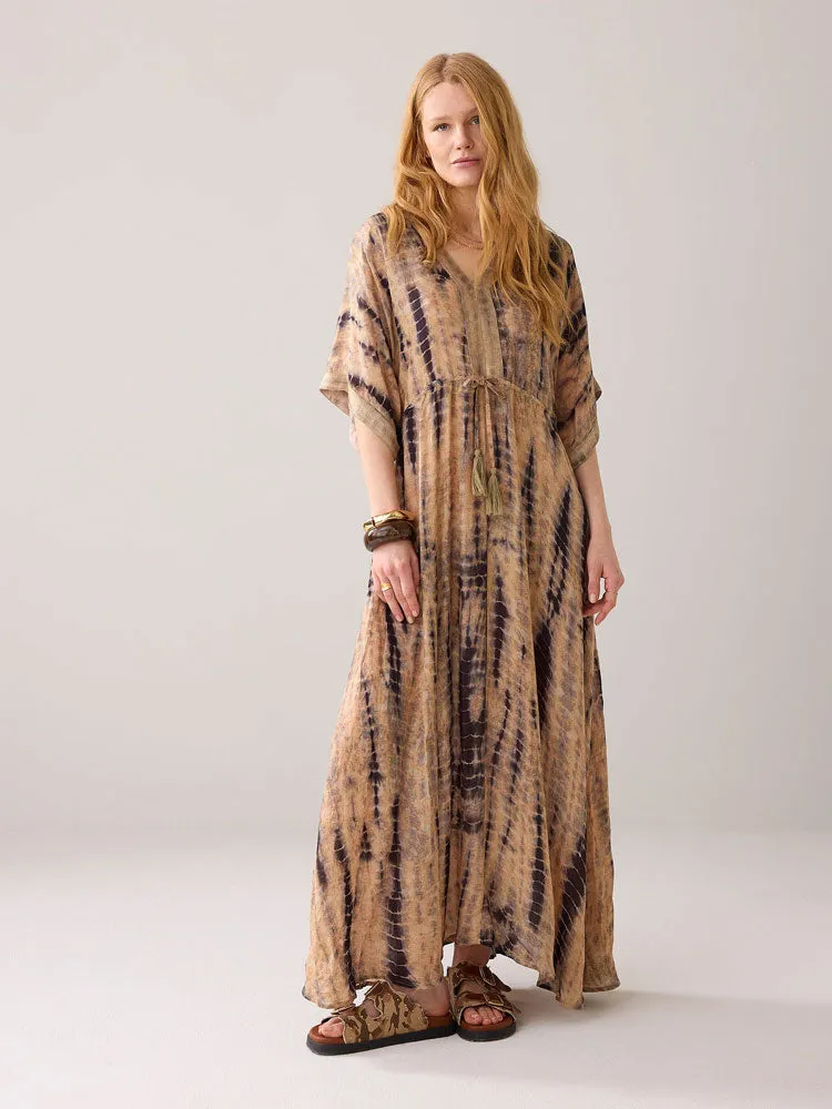 Summum Tie Dye Print Dress Multicolour