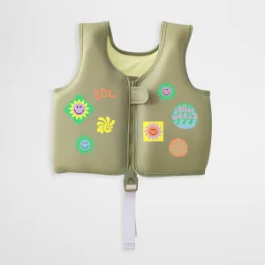 SUNNYLiFE Swim Vest Smiley World Sol Sea