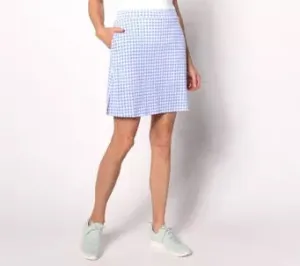 Susan Graver Gingham Golf Skort MSP$50