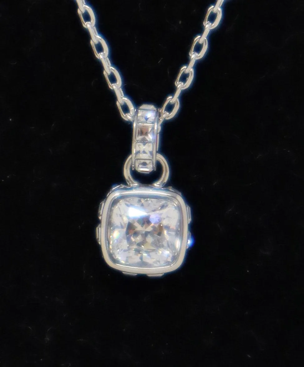 Swarovski Silver Cubic Zirconia Necklace