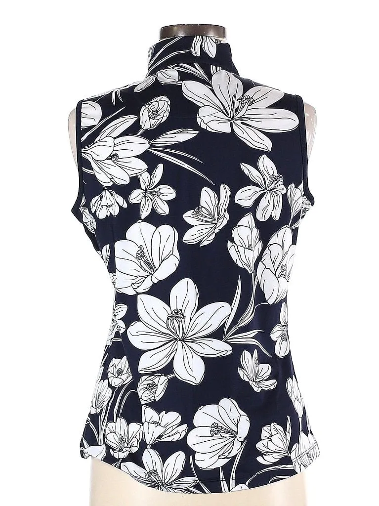 Tail Activewear Fannie Sleeveless Golf Top- Crocus Blooms Size M MSP$94