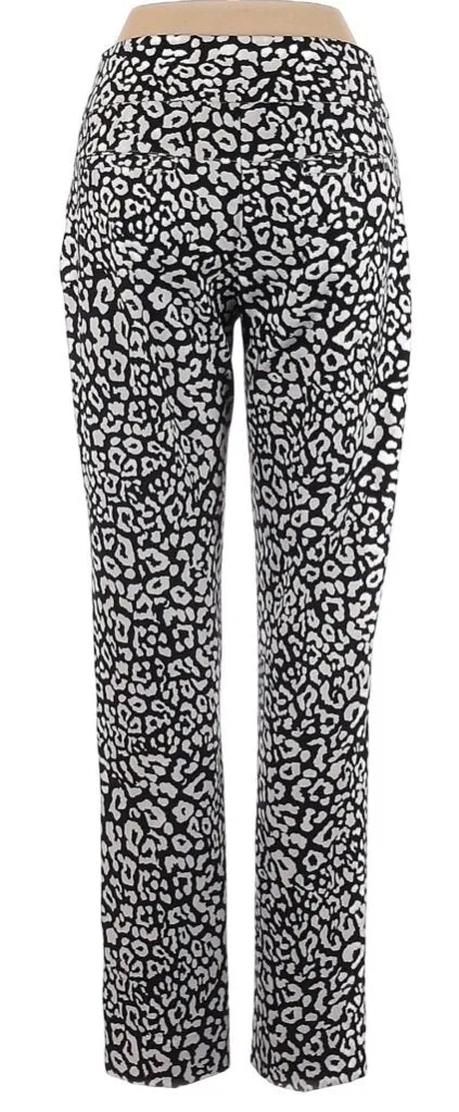 Tail Activewear Mulligan Golf Pants- Onyx Leopard  Size 10 MSP$100
