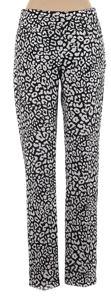 Tail Activewear Mulligan Golf Pants- Onyx Leopard  Size 10 MSP$100