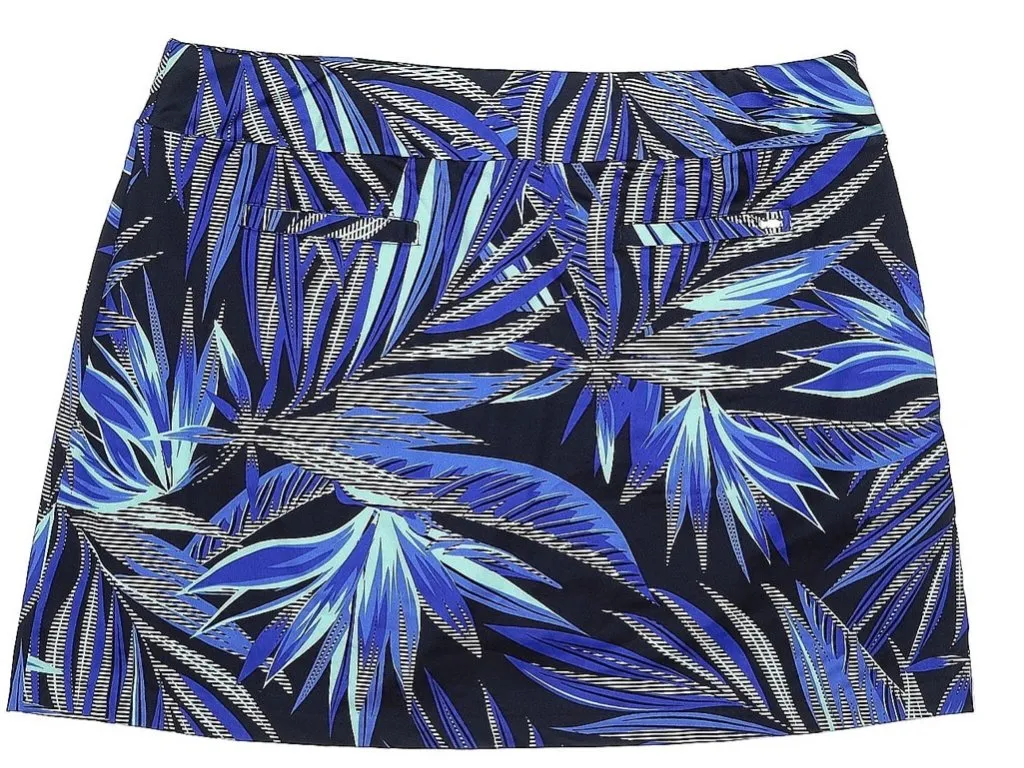 Tail Activewear Pull-on Darby Golf Skort - Frayed Frond Size XL. MSP$93