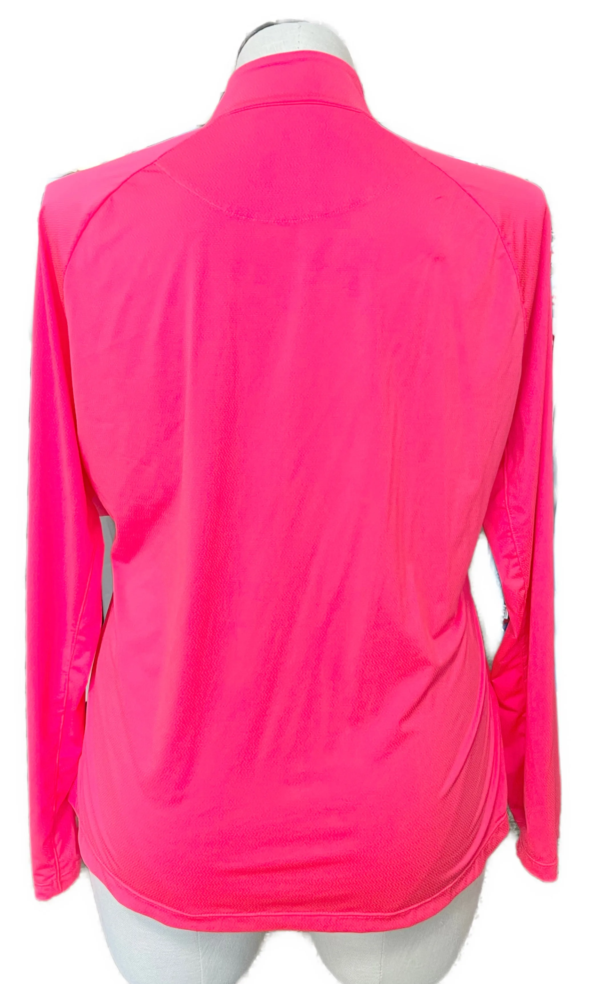 Tail Activewear Women's Bright Coral Long Sleeve Pullover Size XL MSP$95