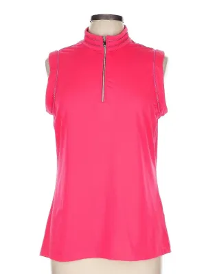 Tail Activewear Women's Pink Sleeveless Golf Top Size L MSP$92