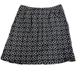 Tail Black Chain Link Ruffled Golf Skort Size M