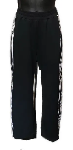 Tail Black Workout Pants w/ Athletic Stripe Size M
