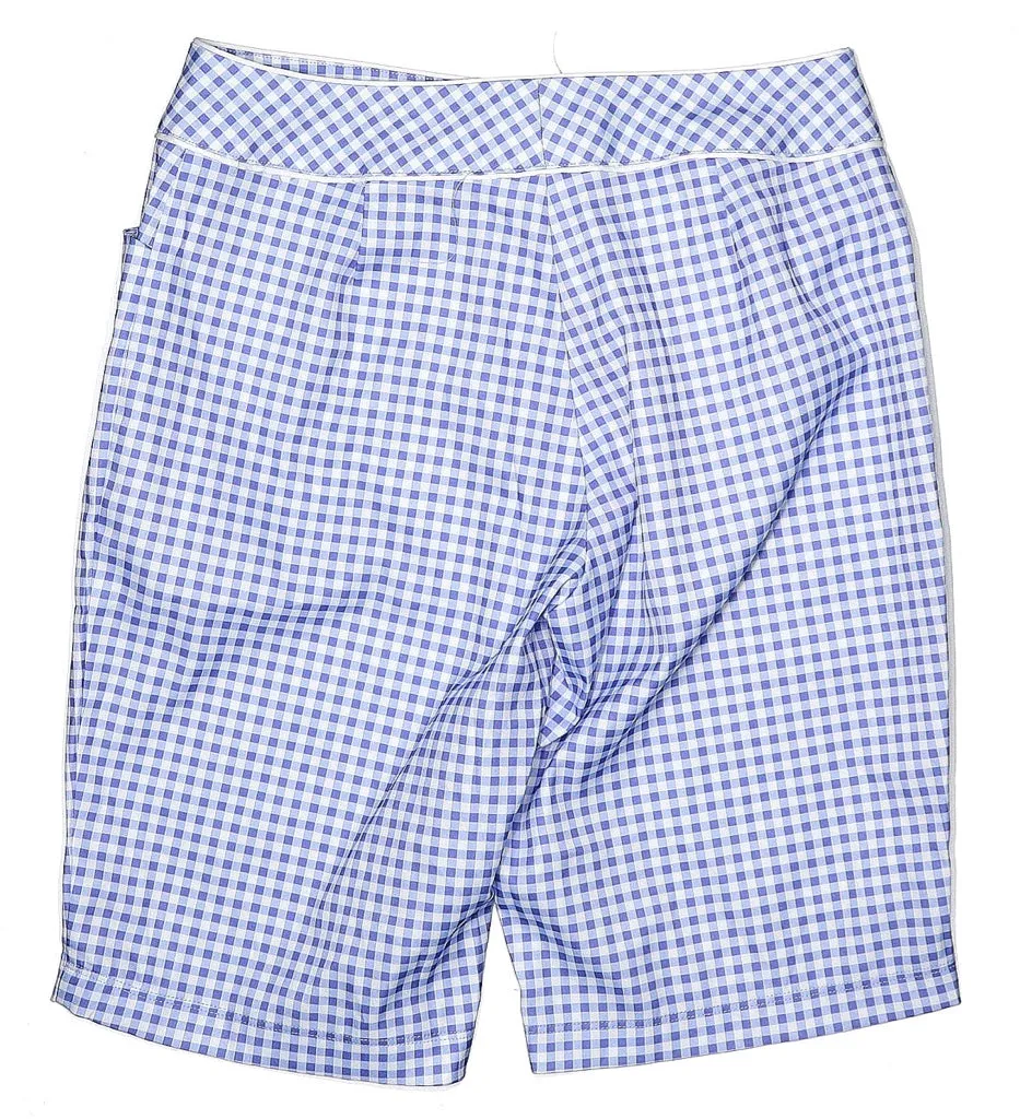 Tail Blue & White Gingham Shorts Size 4.