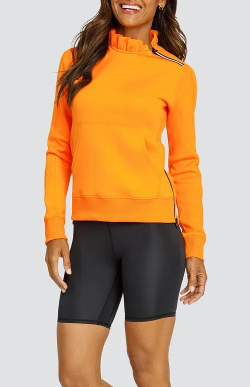 Tail Bright Orange Condoleezza Pullover Size L