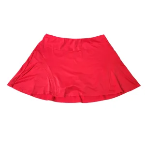 Tail Bright Red Pull-On Tennis Skort Size L