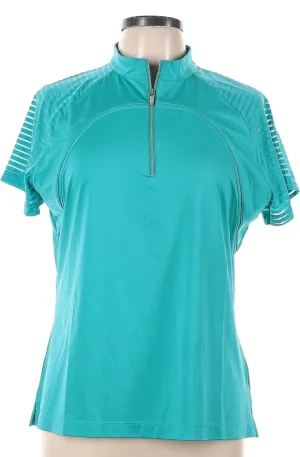 Tail  Clea Women's Short Sleeve Golf Top - Barbados  Size L MSP$90