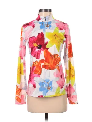 Tail Floral Sun Protection Pullover Size S. MSP$93