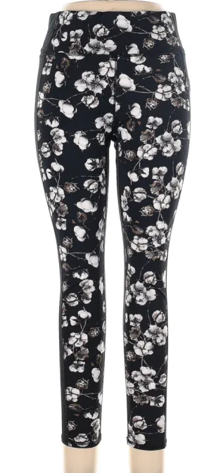 Tail Women's Black Floral Leggings Size L. MSP$79