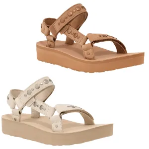Teva Womens Midform Universal Studded Leather Sandals