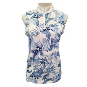 Tommy Bahama Women's Tabu Jungle Sleeveless Golf Top Size M MSP$94