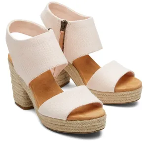 Toms Majorca Cutout Womens Heeled Sandal
