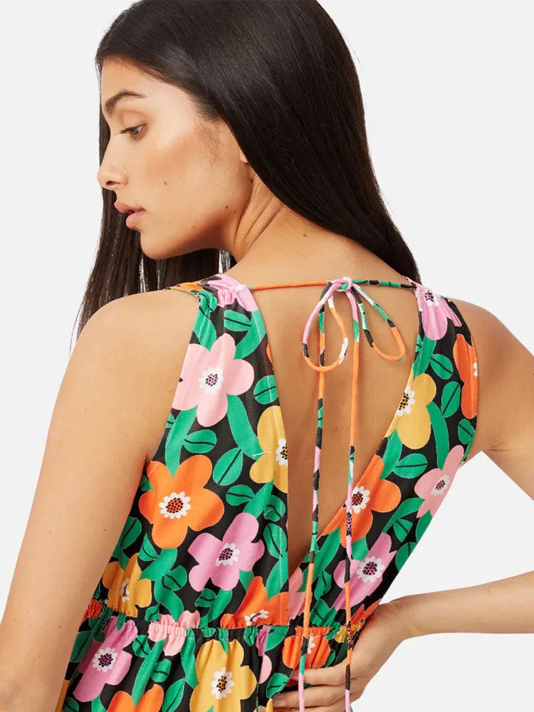 Traffic People Slow Days Maxi Dress Black