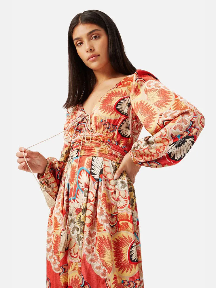 Traffic People The Promise Dress Red