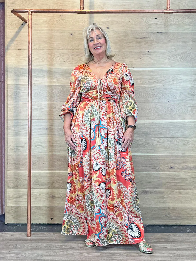 Traffic People The Promise Dress Red
