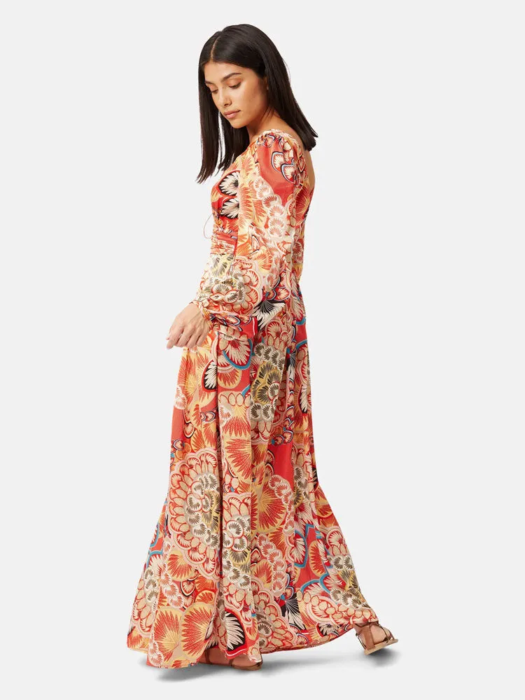 Traffic People The Promise Dress Red