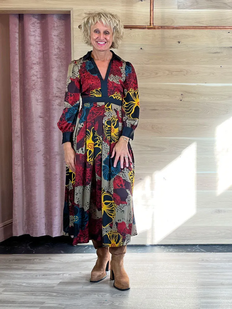 Traffic People Vice Dress Red