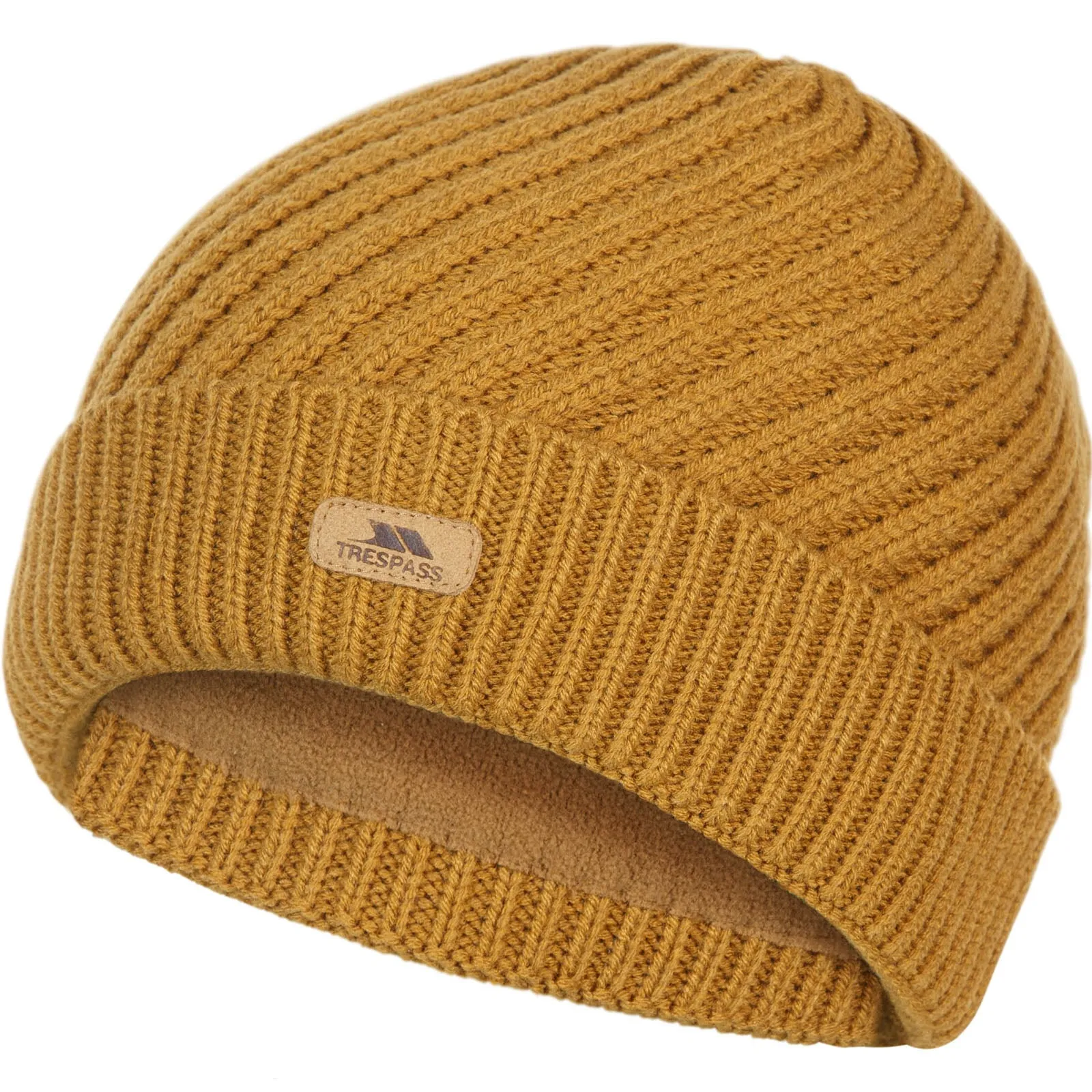 Trespass Womens Twisted Fleece Lined Beanie Hat