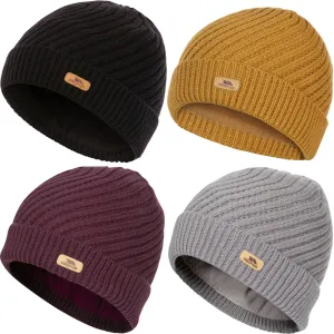 Trespass Womens Twisted Fleece Lined Beanie Hat
