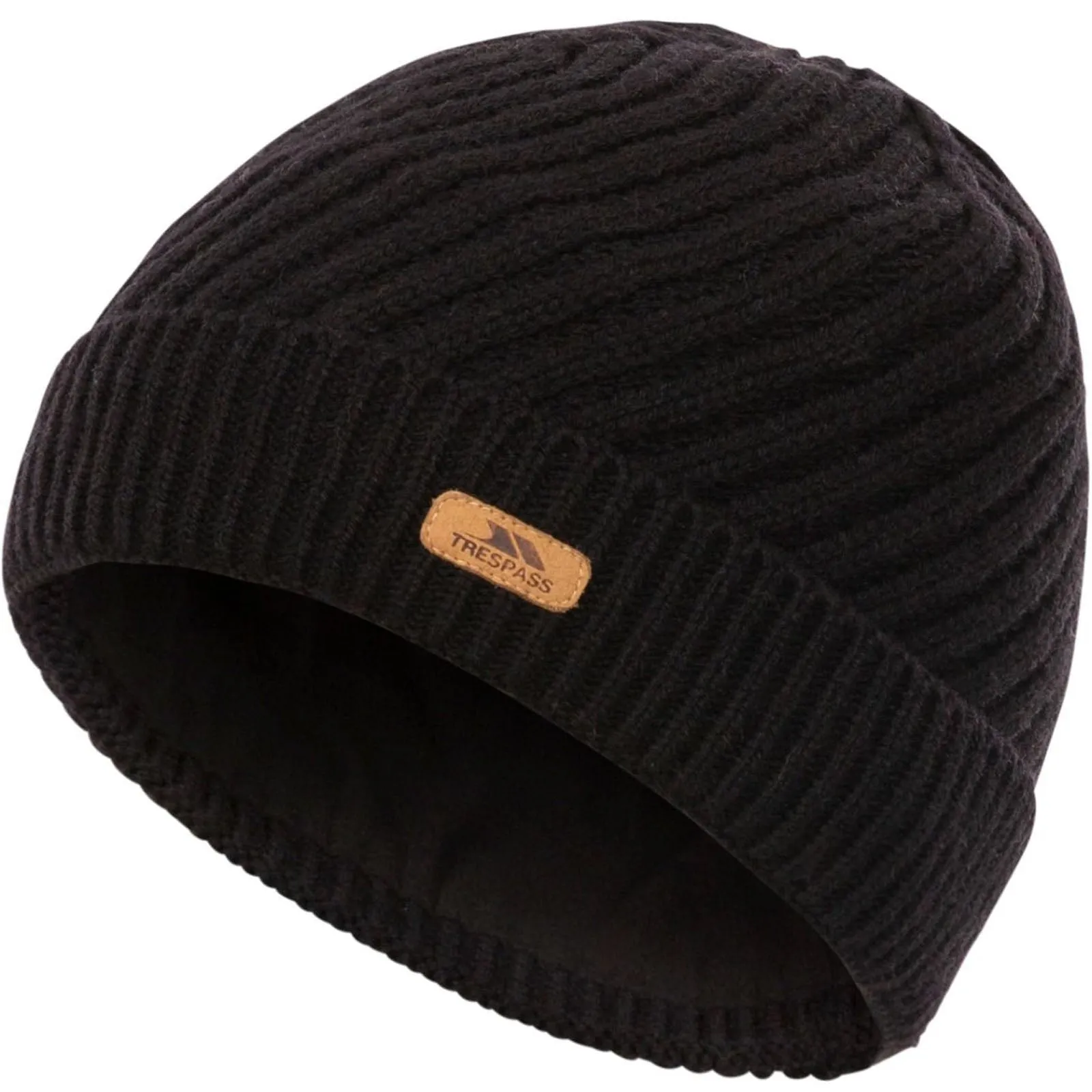 Trespass Womens Twisted Fleece Lined Beanie Hat
