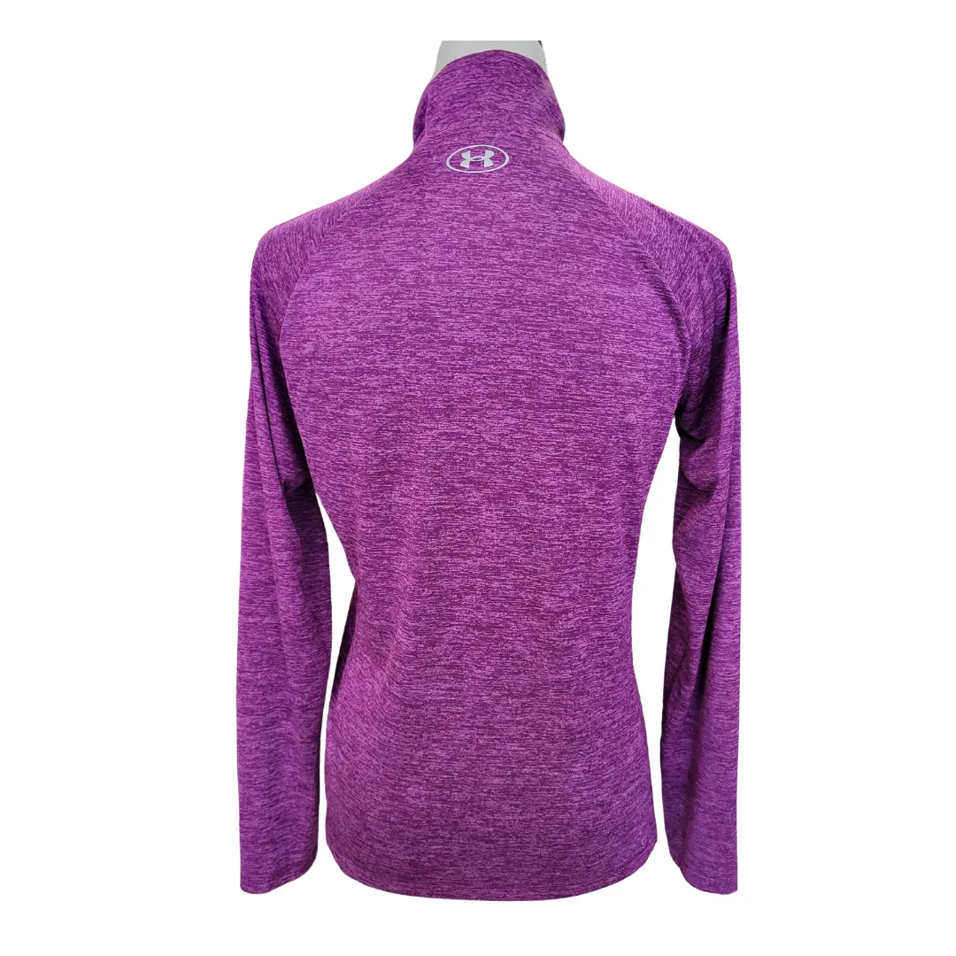 Under Armour Purple Heathered Women's Golf Pullover Size M