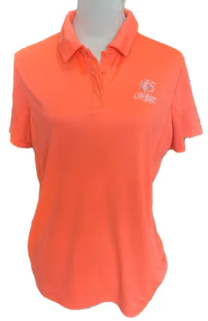 Under Armour Women's Coral Golf Polo w/ Logo Size L MSP$