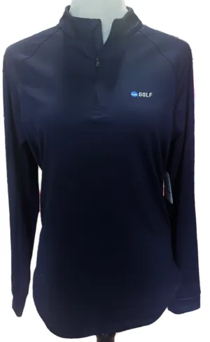 Under Armour Women's Navy Pullover w/ NCAA Golf Logo Size L