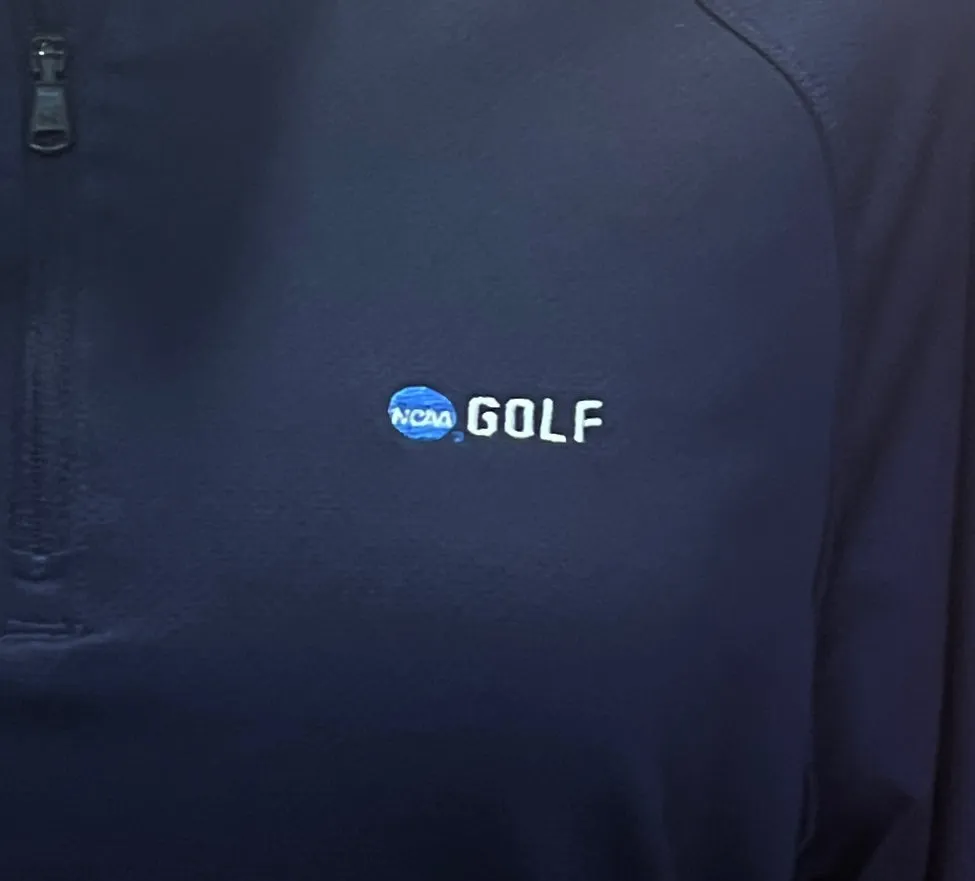 Under Armour Women's Navy Pullover w/ NCAA Golf Logo Size L