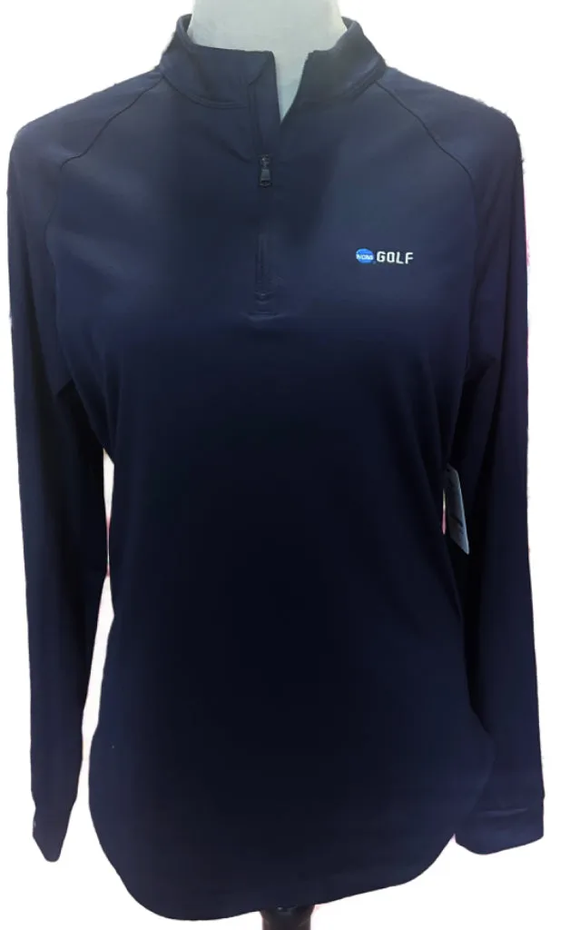 Under Armour Women's Navy Pullover w/ NCAA Golf Logo Size L