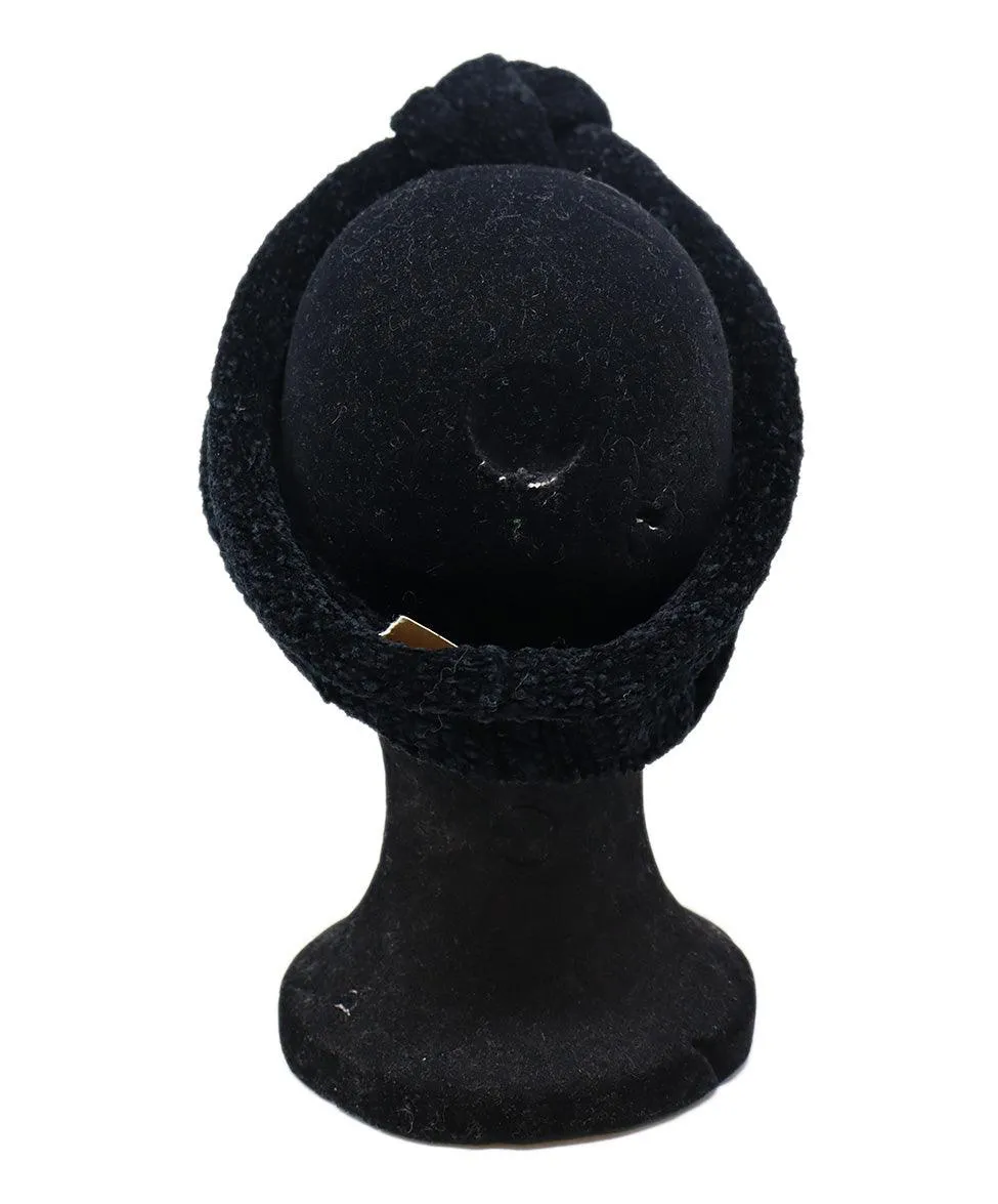 Underwood Black Chenille Headband