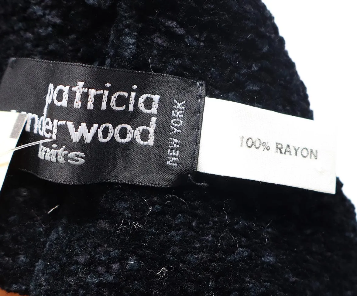Underwood Black Chenille Headband