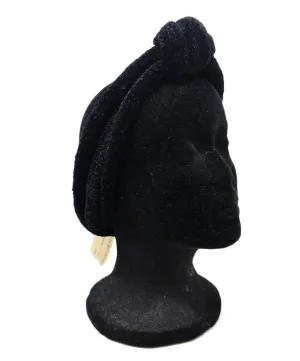 Underwood Black Chenille Headband