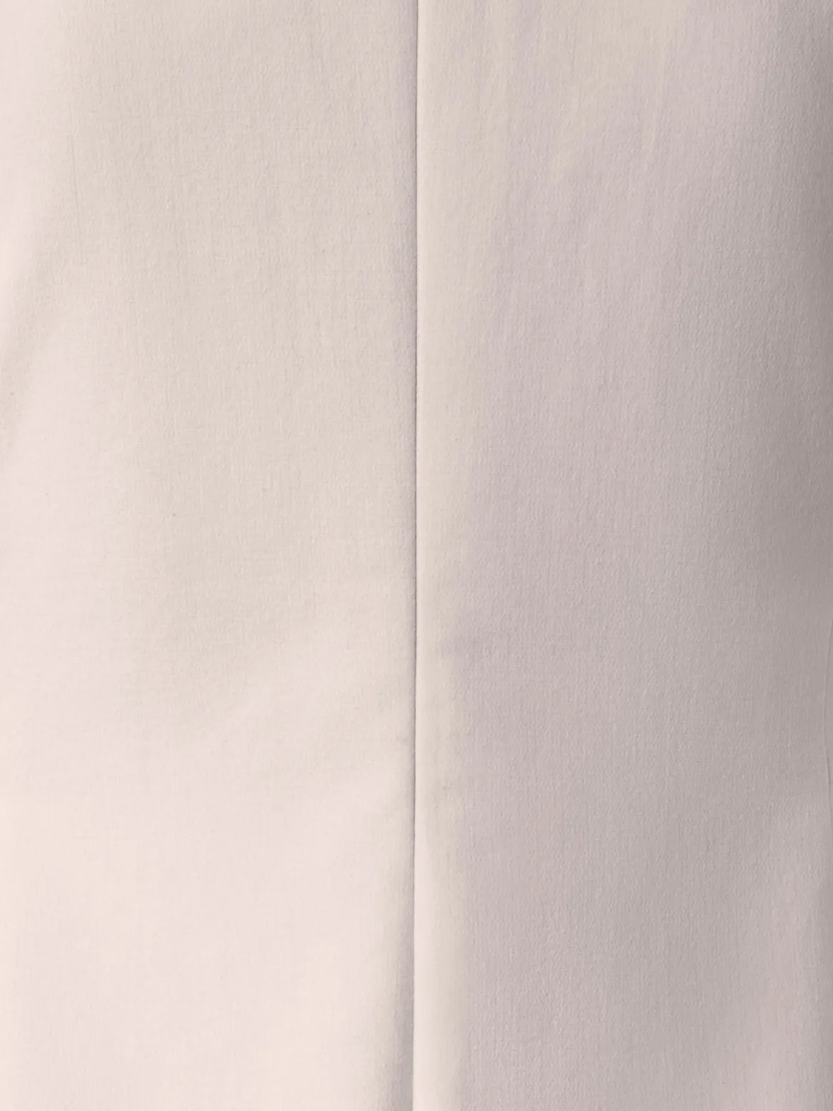 V-Neck Sheath Dress in Cotton Silk Double-Face 