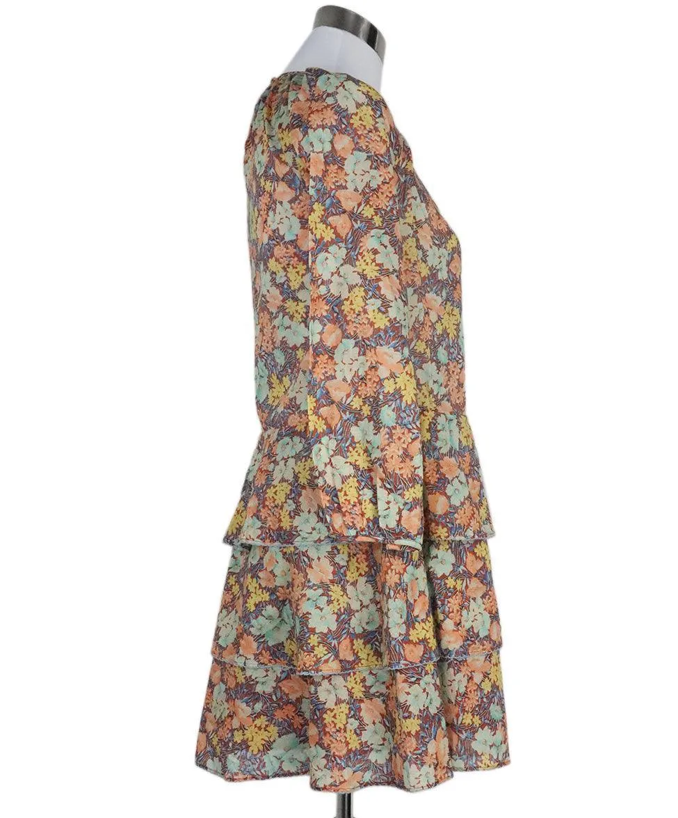 Veronica Beard Floral Print Dress sz 0