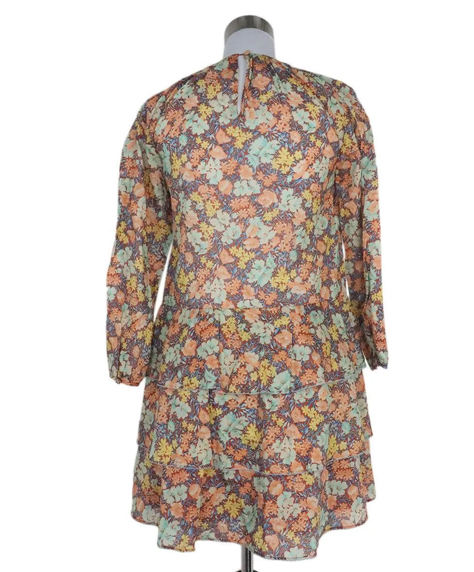 Veronica Beard Floral Print Dress sz 0