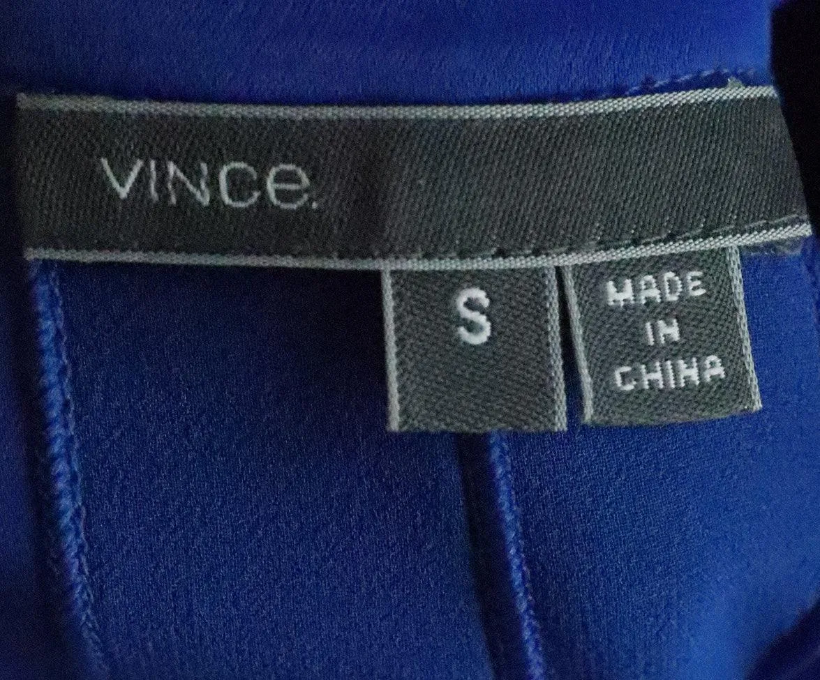 Vince Blue Viscose Dress sz 6