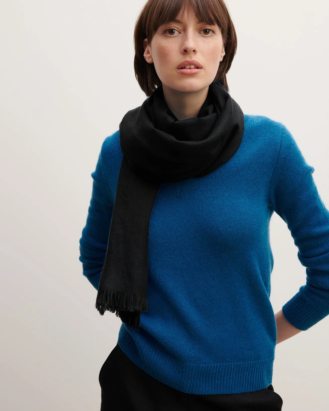 Voile stole Eric Bompard