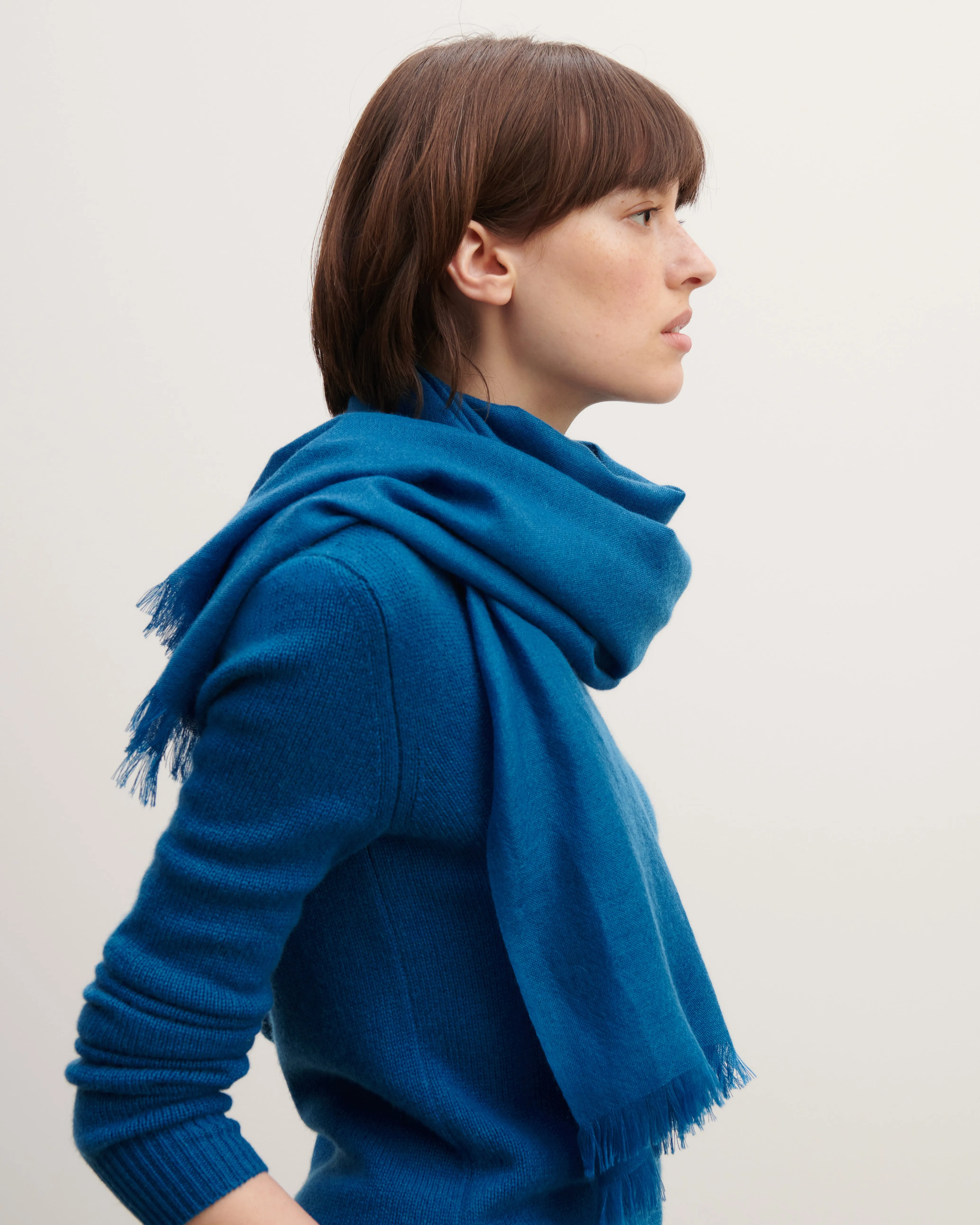 Voile stole Eric Bompard