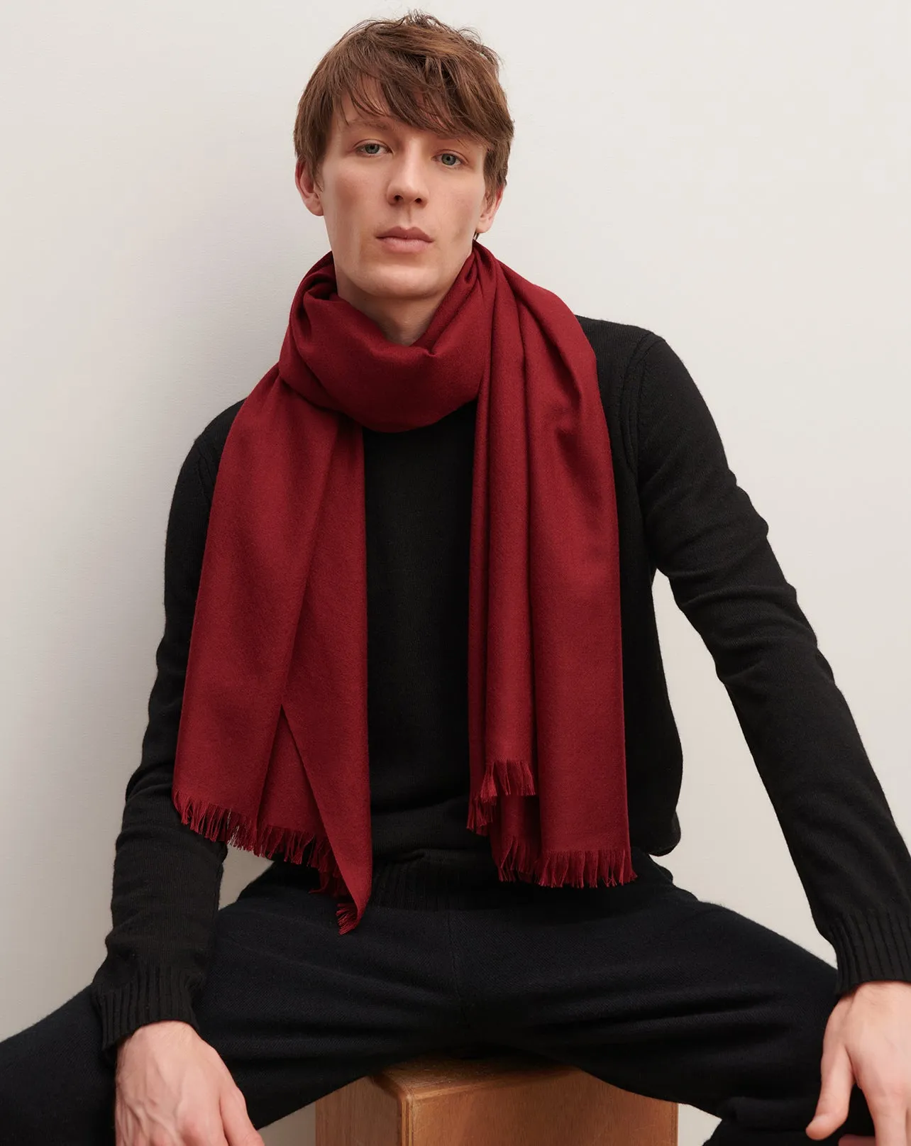 Voile stole Eric Bompard